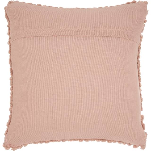 Mina Victory Life Styles Loop Throw Pillow 20" Square