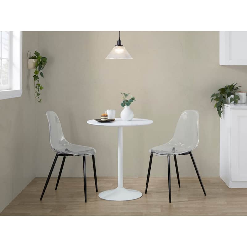 Silver Orchid Stone Adjustable 2 & 3-Height Table (Dining, Counter, or Bar Height)