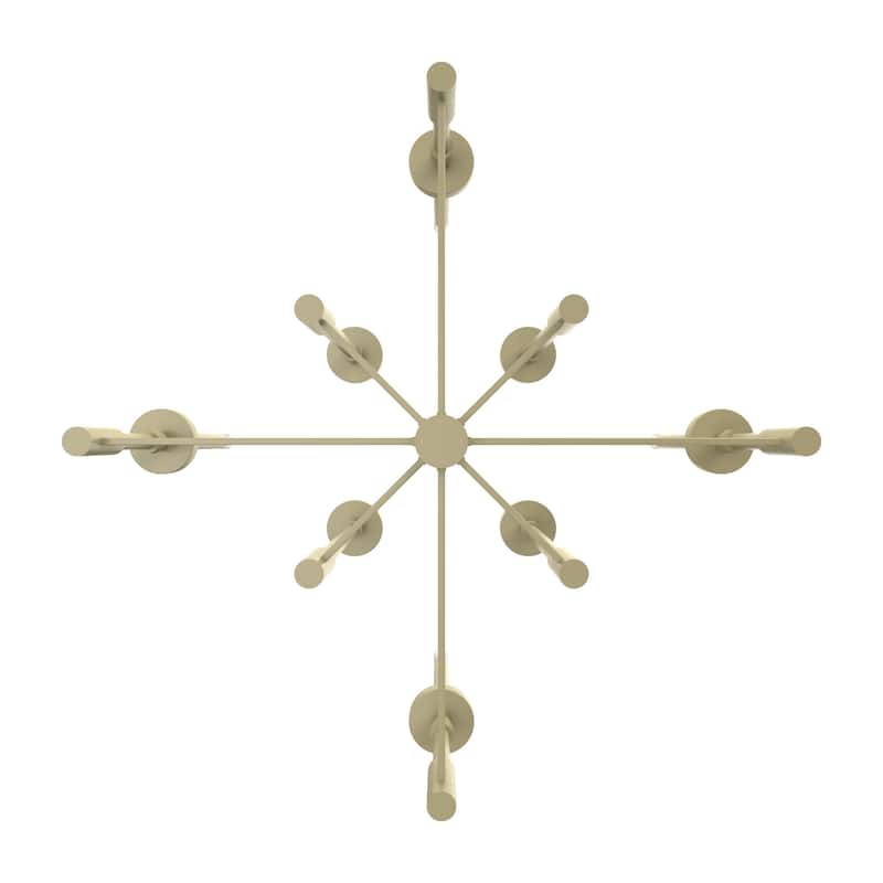 Hunter Briargrove Candle Chandelier - Entry, Dining Room - Glam, Transitional, Modern