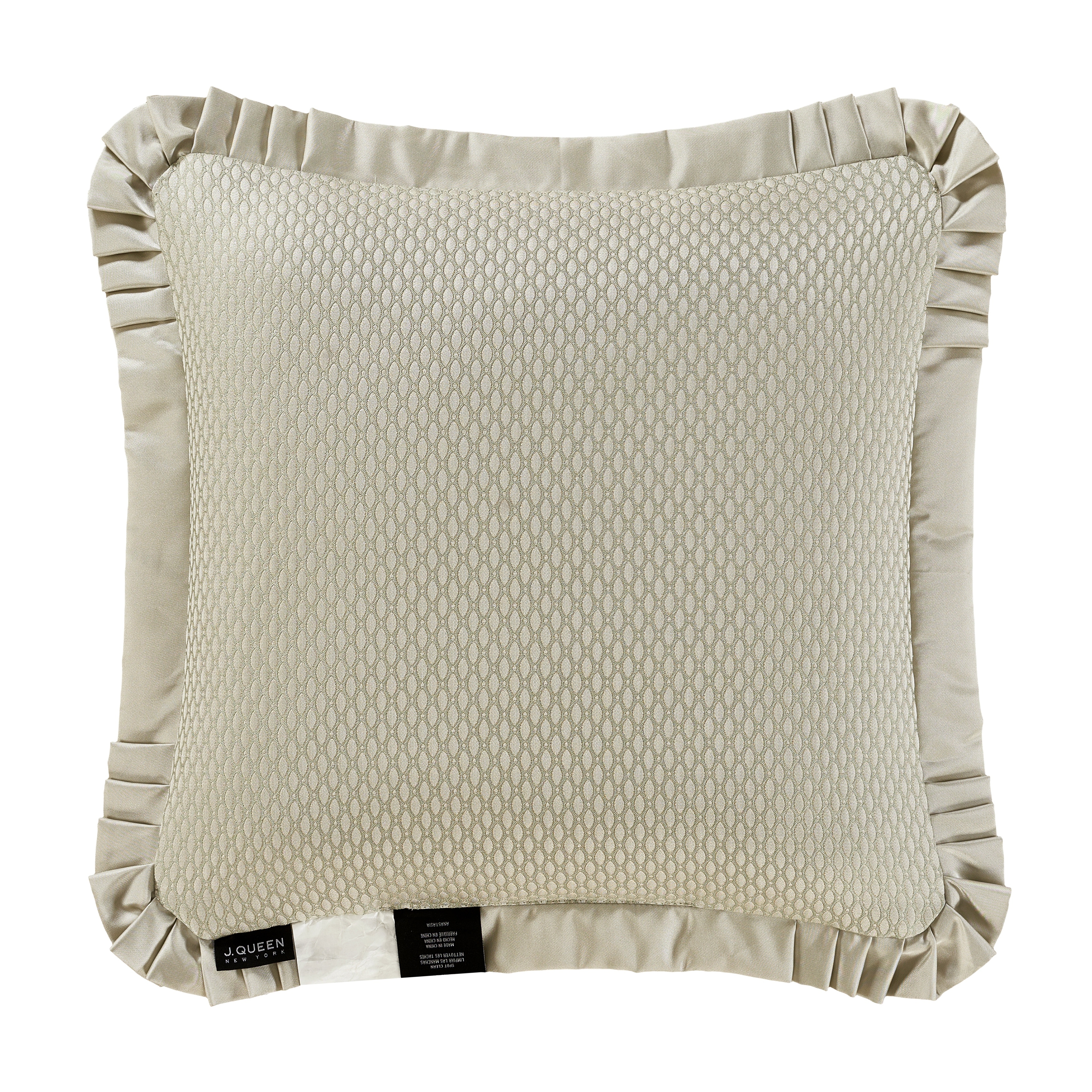 J. Queen New York Anastasia 20" Square Decorative Throw Pillow