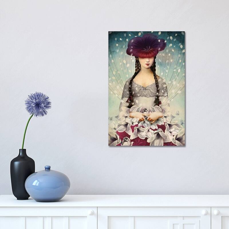iCanvas "Binding Flowers" by Catrin Welz-Stein Canvas Print - 18x12x1.5