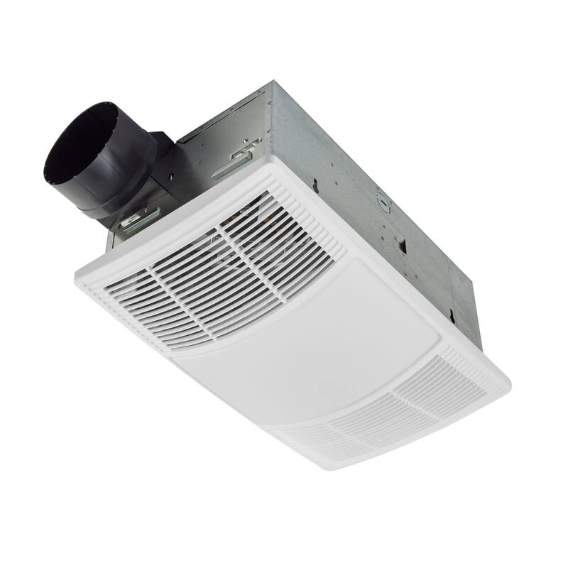 Broan PowerHeat� 80 CFM 1.5 Sone Ceiling Mounted Heated Exhaust Fan - White