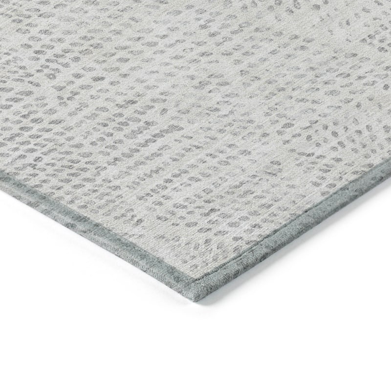 Machine Washable Indoor/ Outdoor Chantille Contemporary Diamonds Rug