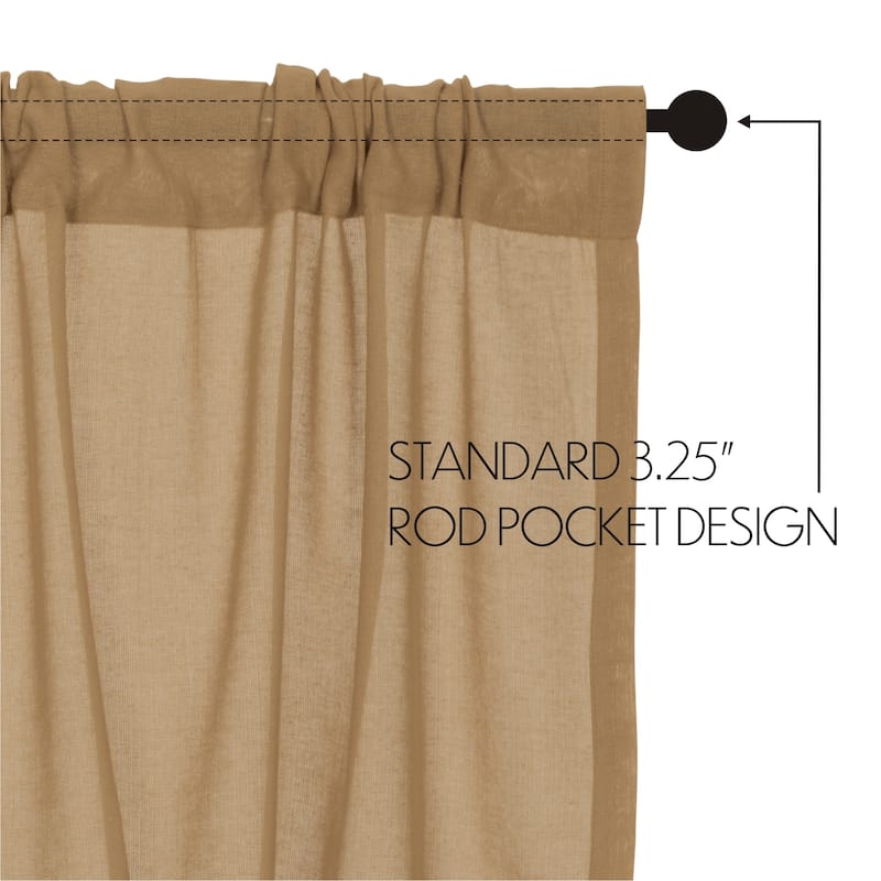 Tobacco Cloth Khaki Panel 96x40