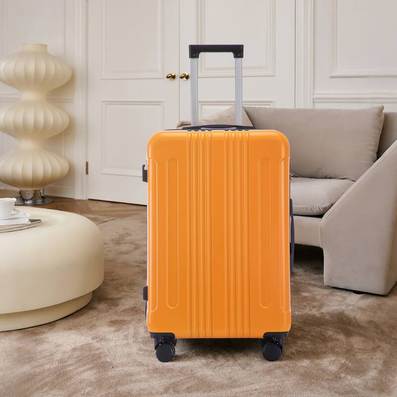 3 PCS in ABS Spinner Wheel Luggage, Carry on Suitcase, TSA Combination Lock