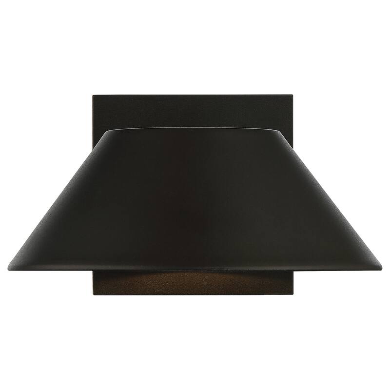 Access Lighting Solano Large Outdoor LED Wall Sconce - Black Finish