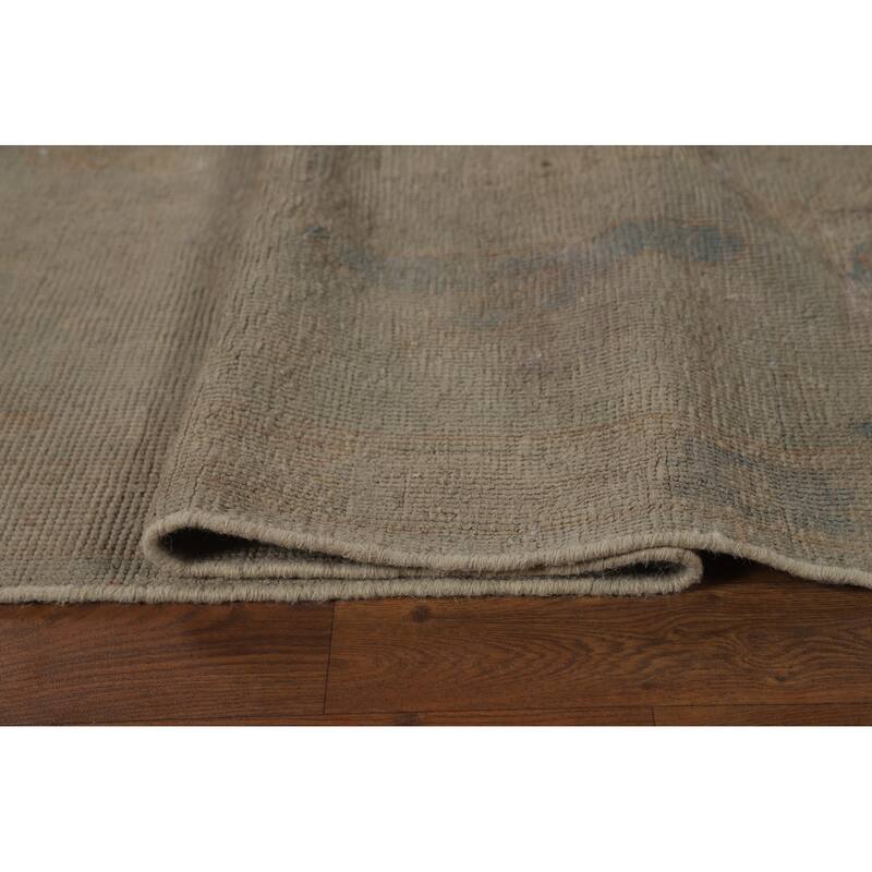 Oushak Oriental Area Rug Handmade Wool Carpet - 8'3"x 11'1"