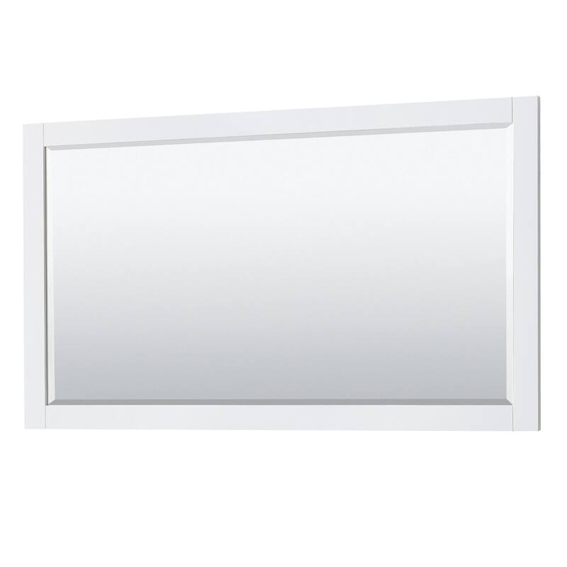 Avery 60 Inch Single Vanity, Cultured Marble Top, 58 Inch Mirror