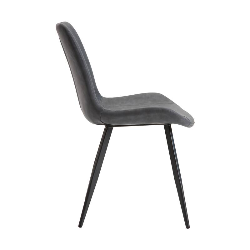 Langdon Faux Leather Dining Chair (Set of 2)