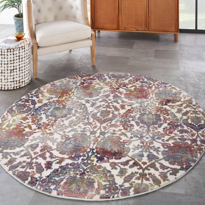 Nourison Global Vintage Indoor only Persian Area Rug