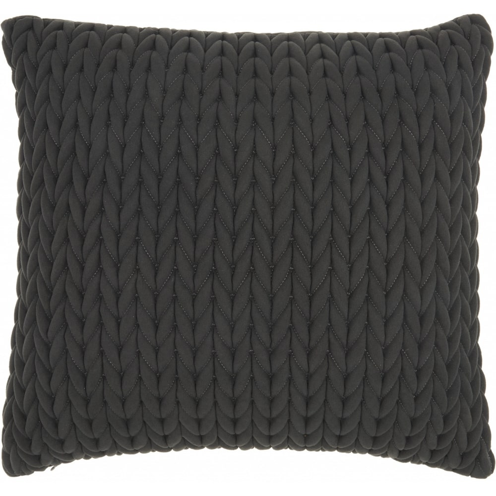 Chunky Braid Lumbar Pillow