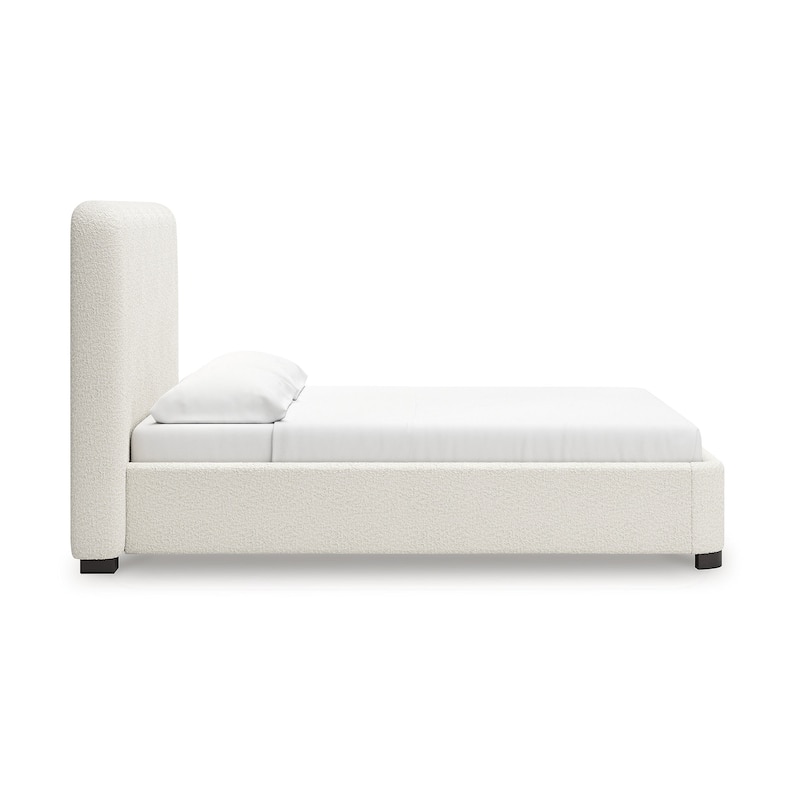 Signature Design by Ashley Whittgate Beige Upholstered Bed