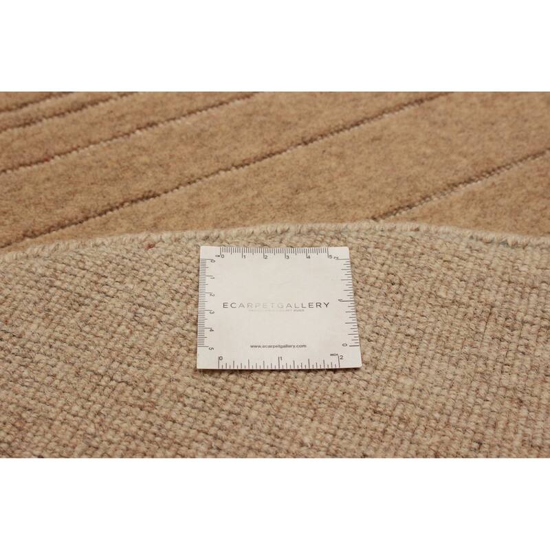 Kashkuli Gabbeh Beige Rug 3'11" x 3'11" - 3'11 x 3'11