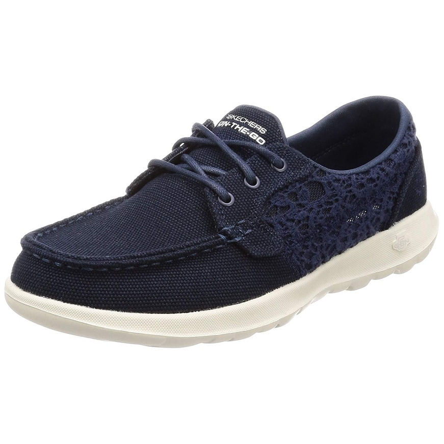 skechers go walk lite isla navy