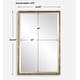 preview thumbnail 5 of 4, Uttermost 09993 Sutton 24-1/4" W x 36-1/8" H Rectangular Framed