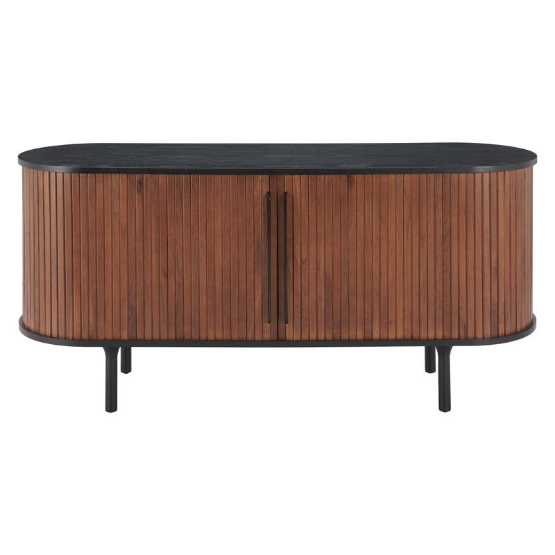 Koriana Sideboard Black & Walnut