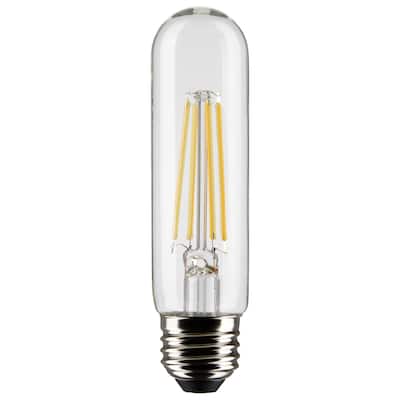 8 Watt T10 LED Clear Medium Base 2700K 800 Lumens 120 Volt 2-Pack