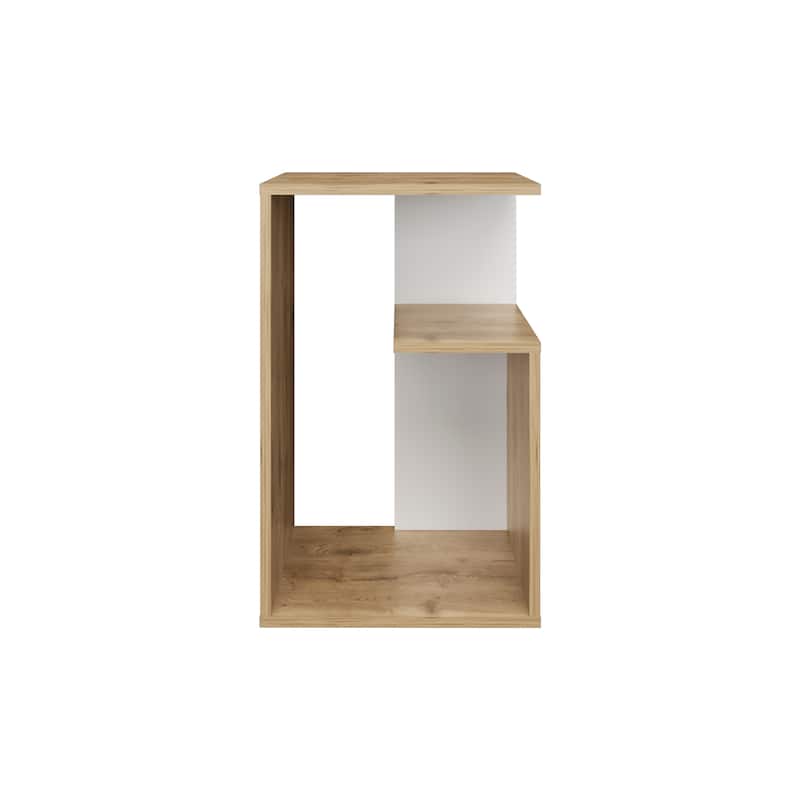 Side Table 25" H, 1 Shelf,full assembly required,FSC Certified CPSIA Compliant