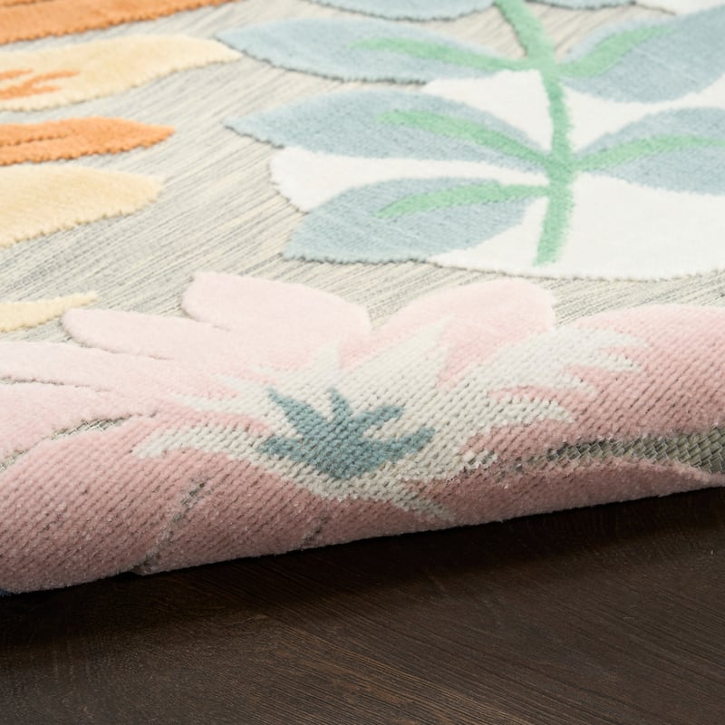 Nourison Suncoast Indoor/Outdoor Tropical Floral Area Rug