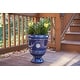 preview thumbnail 9 of 24, Southern Patio Porter Resin Urn Planter