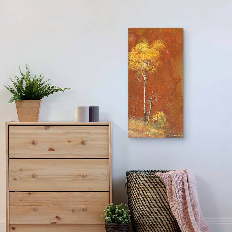 Burnt Autumn Canvas Art Print