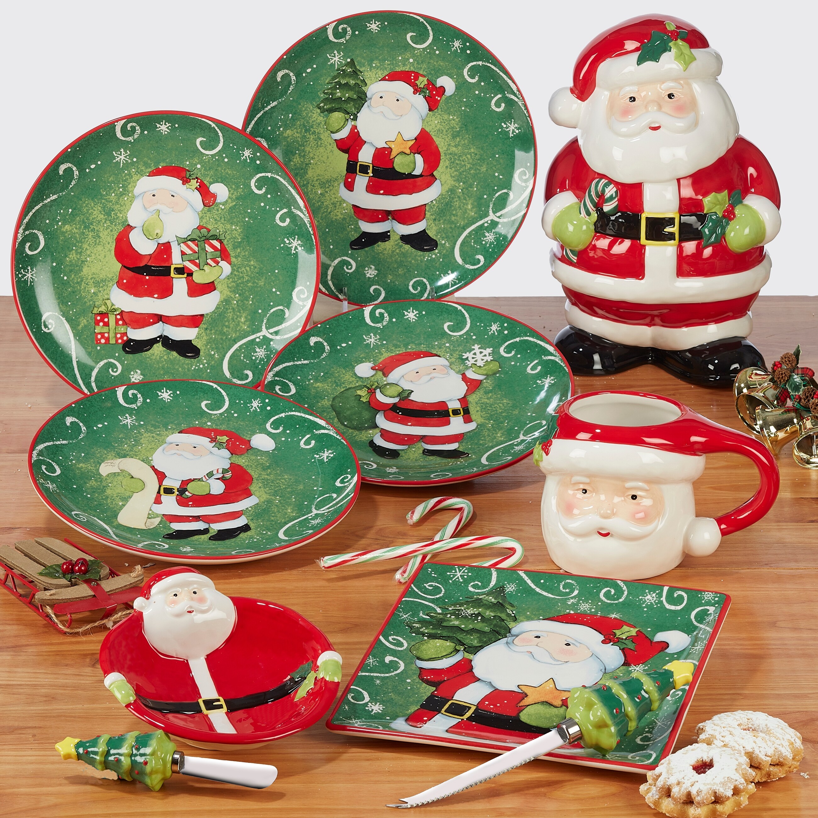 Canape Plates Decorative Holiday Plates Fitz Floyd Essentials