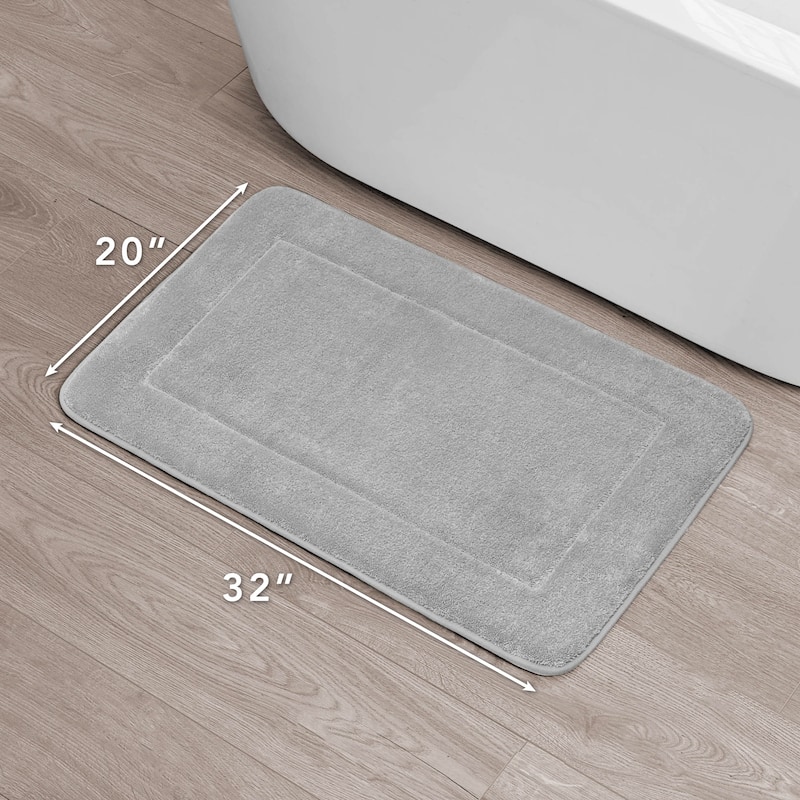 Oliver Brown Terry Memory Foam Bath Mat