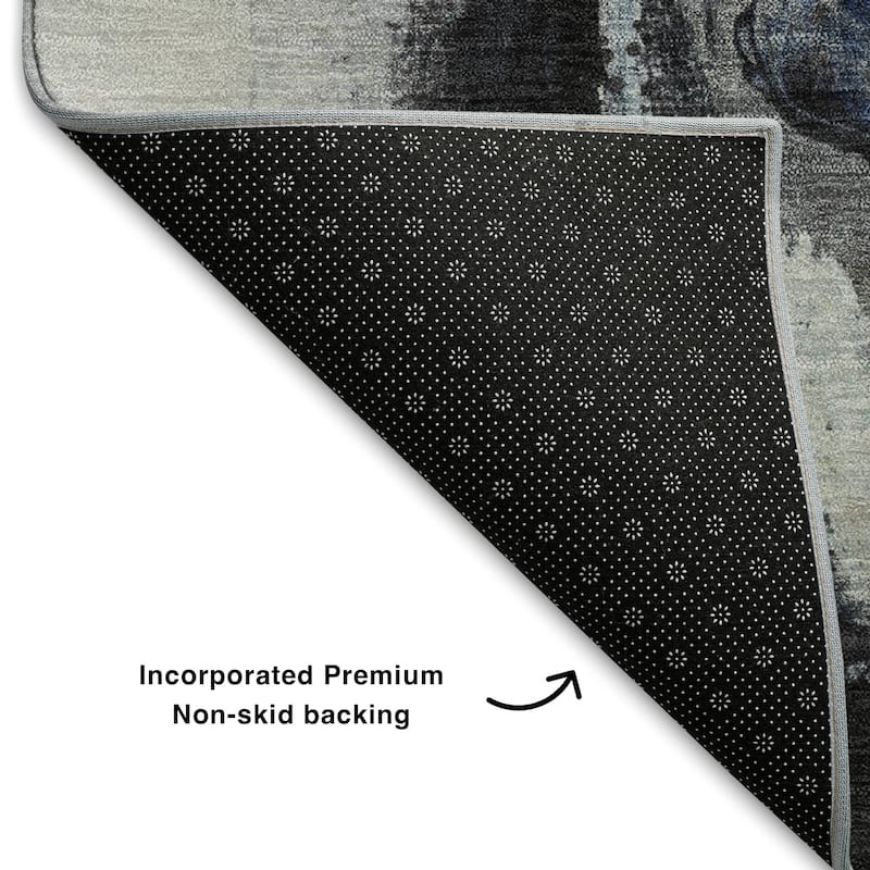 Premium Washable Super Soft Modern Guitar Mayfield Rug