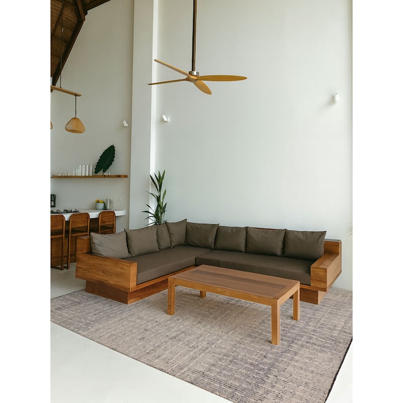 ECARPETGALLERY Hand-knotted Looma Grey Wool Rug - 8'3 x 10'2