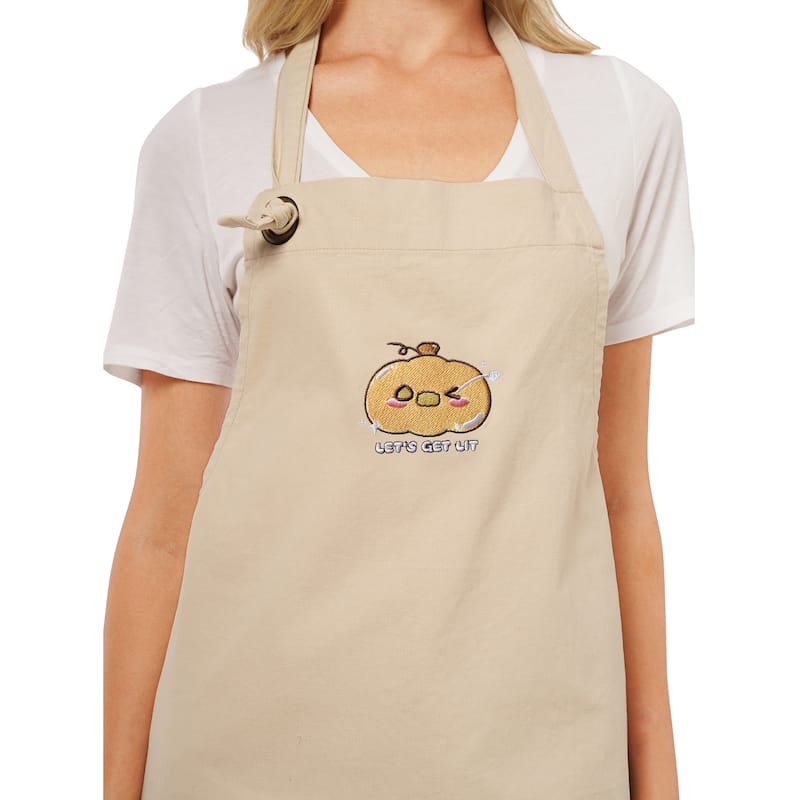 Cozyville Chef Apron Heavy Duty Cotton Canvas Adjustable Strap 34 x 28