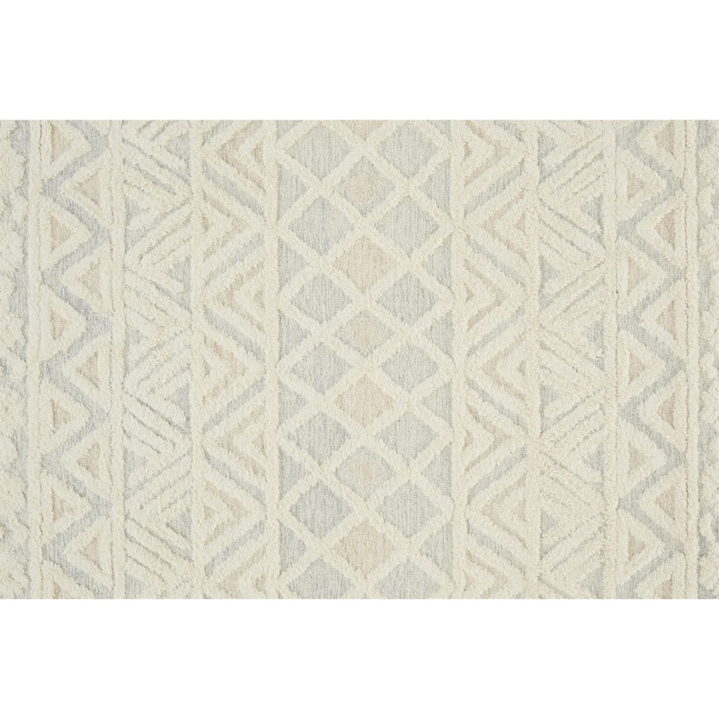 Grand Bazaar Elika Hand Tufted Geometric Traditional Area Rug