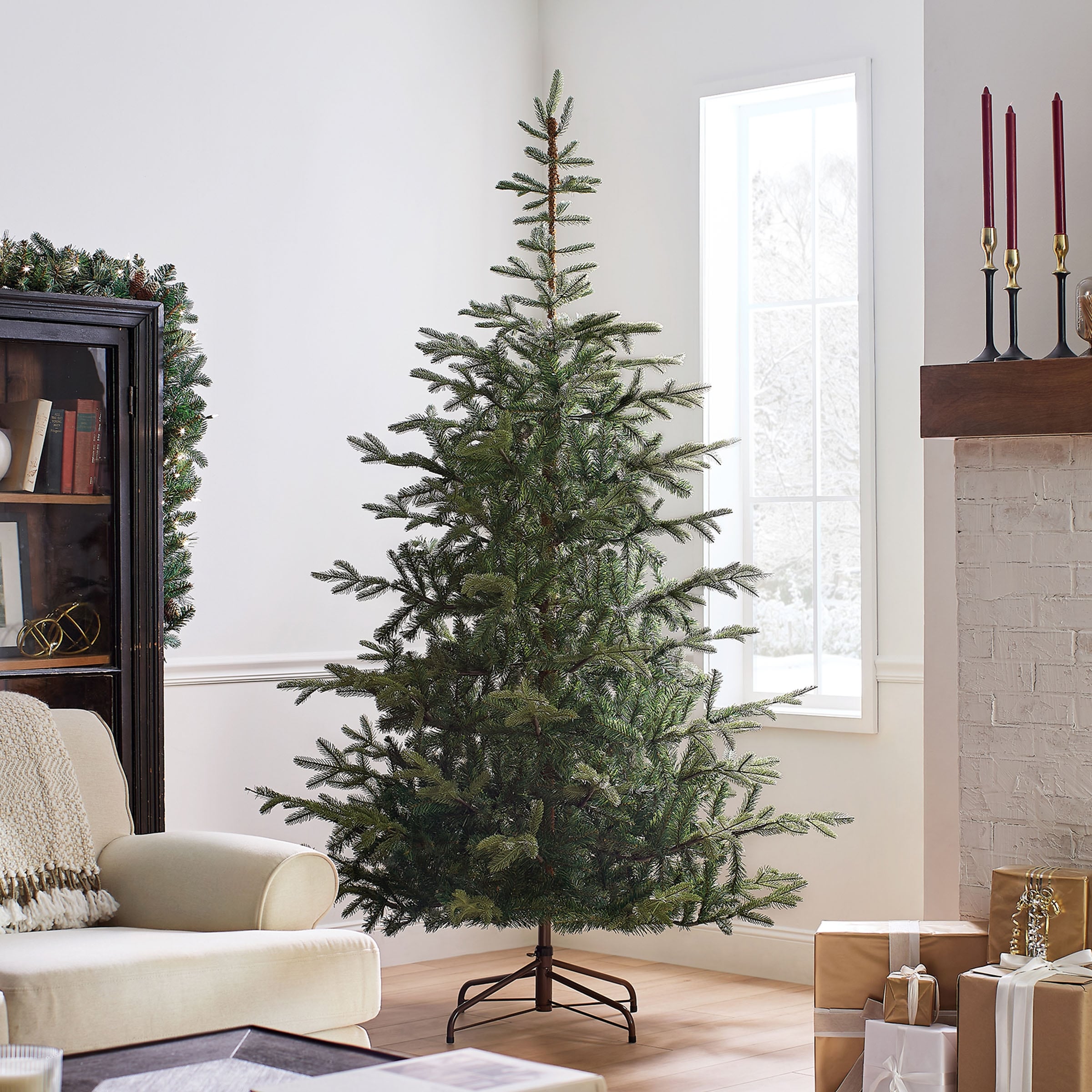 SW The First Tree / ファーストトリー 欧州限定版 新品未開封 National Tree Company 7.5 ft. Feel-Real® Norwegian Spruce Hinged