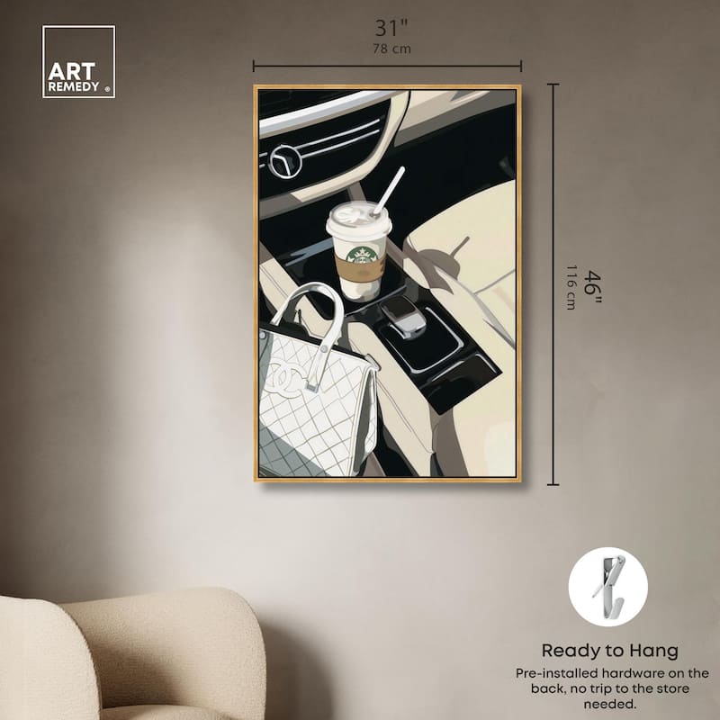 On the Way Canvas by Art Remedy