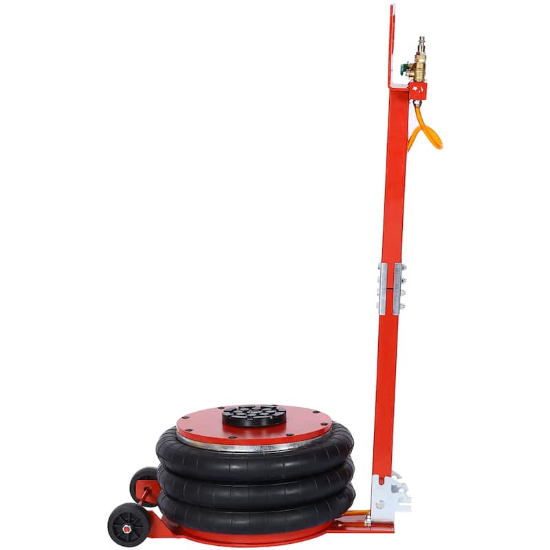 5T Triple Bag Air Jack with Lifting 16in and Capacity 11000lbs