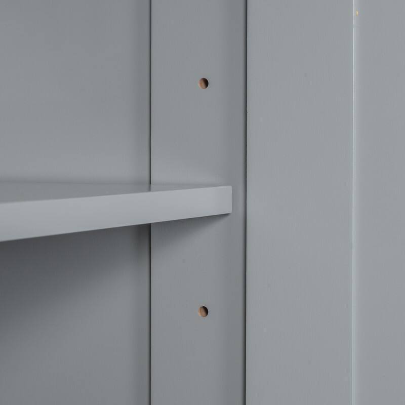 Tall Tilt Out Laundry Hamper Cabinet With Drawer Bathroom Storage Cabinet Shelf With Multiple Storage Space