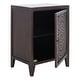 preview thumbnail 25 of 38, SAFAVIEH Thea Single-door Carved Nightstand