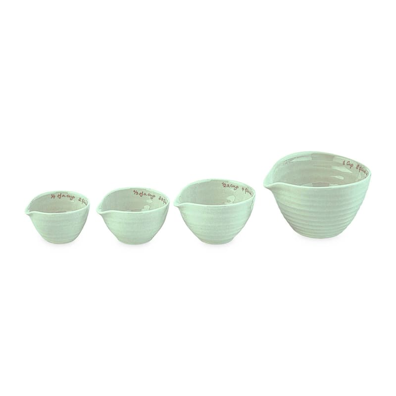 Portmeirion Set of 4 Sophie Conran White Measuring Cups