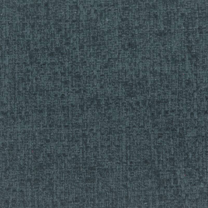 Square Tufted Storage Ottoman - Textured Navy