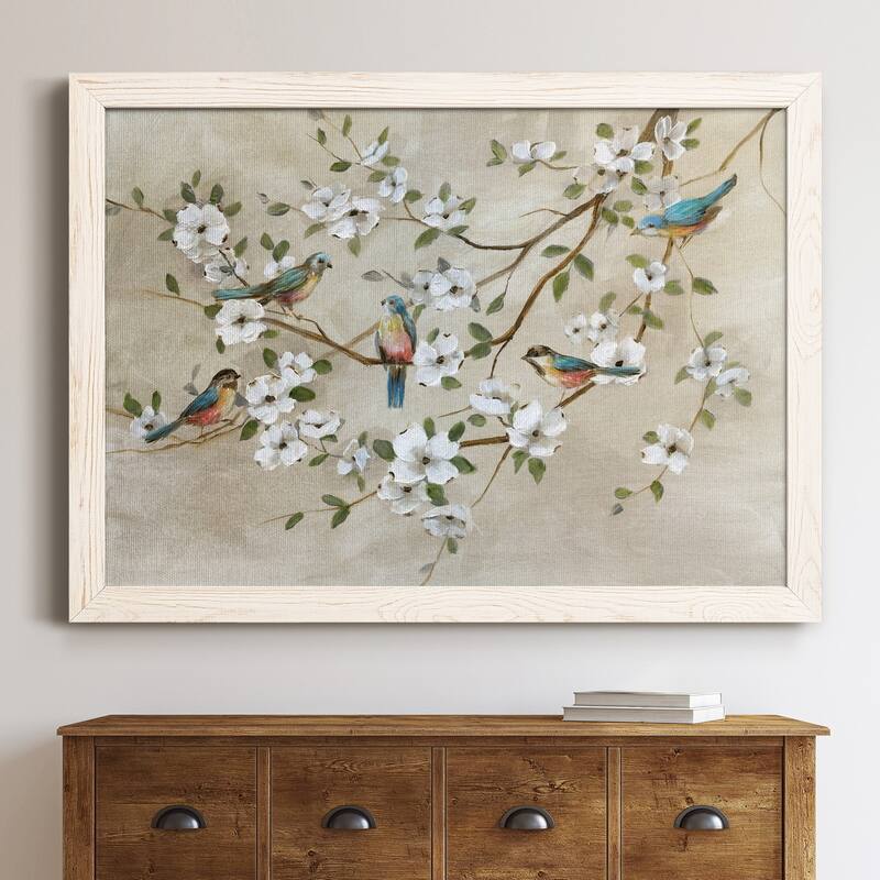 Birds of a Feather-Premium Framed Canvas - Ready to Hang