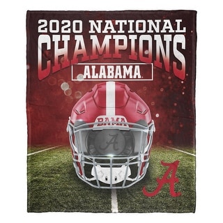 Red The Northwest Company Alabama Crimson Tide 2016 National Football Champs Woven Tapestry Throw Blanket 48 x 60 
