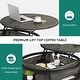 preview thumbnail 5 of 17, Moasis Round Lift Top Coffee Table with Hidden Storage