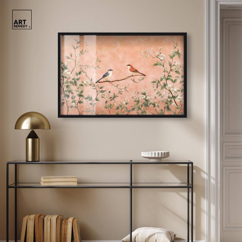 Perch in the Trees Shadowbox by Art Remedy