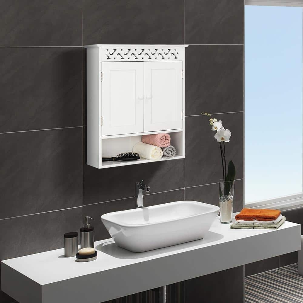 Open Shelf Medicine Wall Mounted Bathroom Organizer Bed Bath & Beyond 40044258