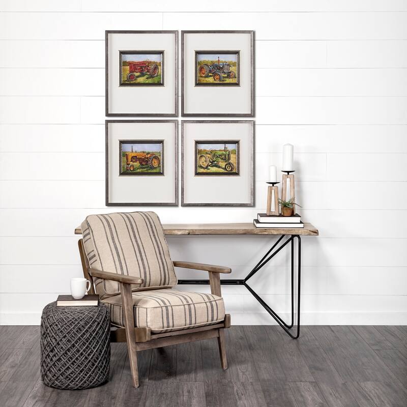 Rustic Tractors IV Framed Art Print