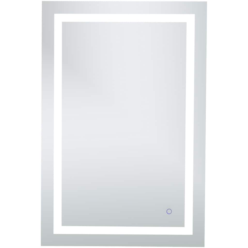 Elegant Lighting Helios 40" x 27" Rectangular Frameless Wall Mounted