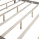 preview thumbnail 7 of 9, King Size Canopy Platform Kids Bed Frame with Headboard & Support Legs, Safety Guaranteed, Easy to Assemble, Brown Wash