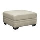 preview thumbnail 3 of 2, Signature Design by Ashley​ Luxora Light Tan Contemporary Square Storage Ottoman