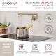 preview thumbnail 11 of 19, STYLISH Asti Two Handles Wall Mount with Single Hole Pot Filler