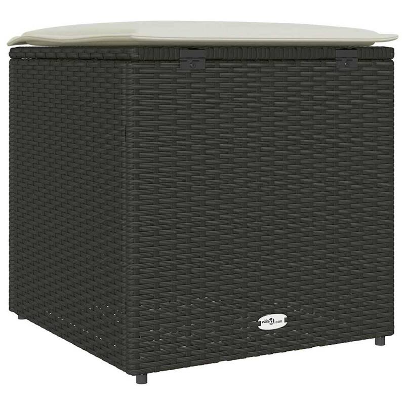 Comfy Outdoor Storage Box for Sofa Cushions - 19.7 x 19.7 x 19.7 in
