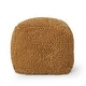 preview thumbnail 5 of 27, Moloney Modern Microfiber Chenille Square Pouf by Christopher Knight Home
